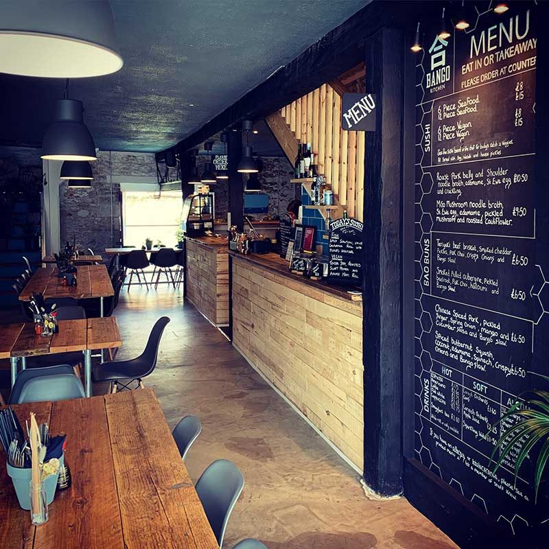 Bango Kitchen Places to Eat | Tresooth Cottages | Falmouth | Cornwall